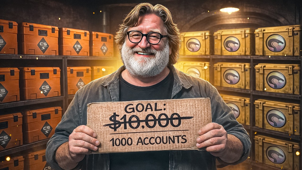 10 000 долларов США при 1000 акциях. Результат кейса CS2.