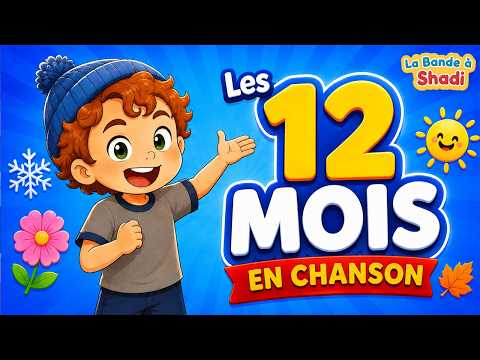 Les 12 mois de l’année ☀️ Apprendre les mois et les saisons (chanson éducative enfants)