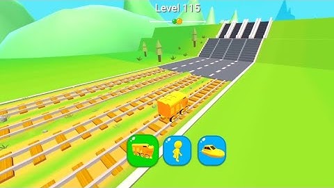 shape -shifting funny racing game 🎮 level 112 ll all levels play game