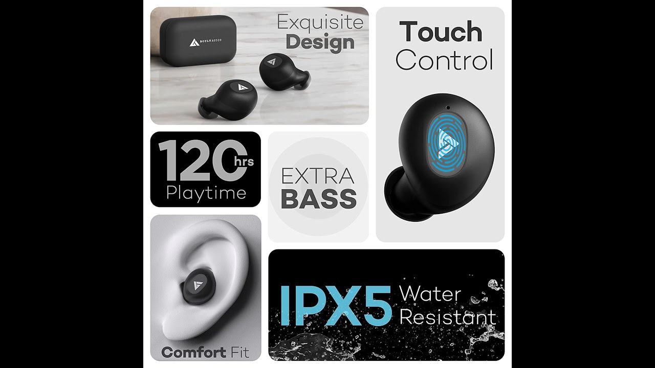 Best Budget Wired Headphone | Boult Audio Bassbuds X1 Wired Headset with Mic | English | Data Dock