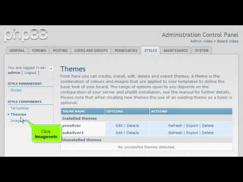 Tutorial: How to manage Styles in phpBB | LayerOnline Web Hosting