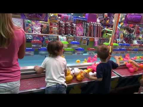 Воспоминания 2013. Испания Часть 8. Вечерняя Calella & Парк аттракционов