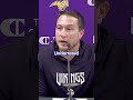 Vikings General Manger Nolan Teasley comments on J.J. McCarthy