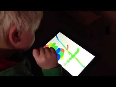 Baby-Distraktor: Fingerfarbe