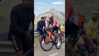 BRANDON RIVERA 🇨🇴 #lavueltaespaña #asturias #angliru #ineos #ineosgrenadier #colombia #cycling