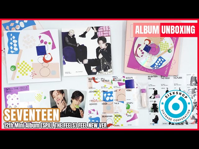 UNBOXING] SEVENTEEN - 12th Mini Album [SPILL THE FEELS] (FEEL NEW