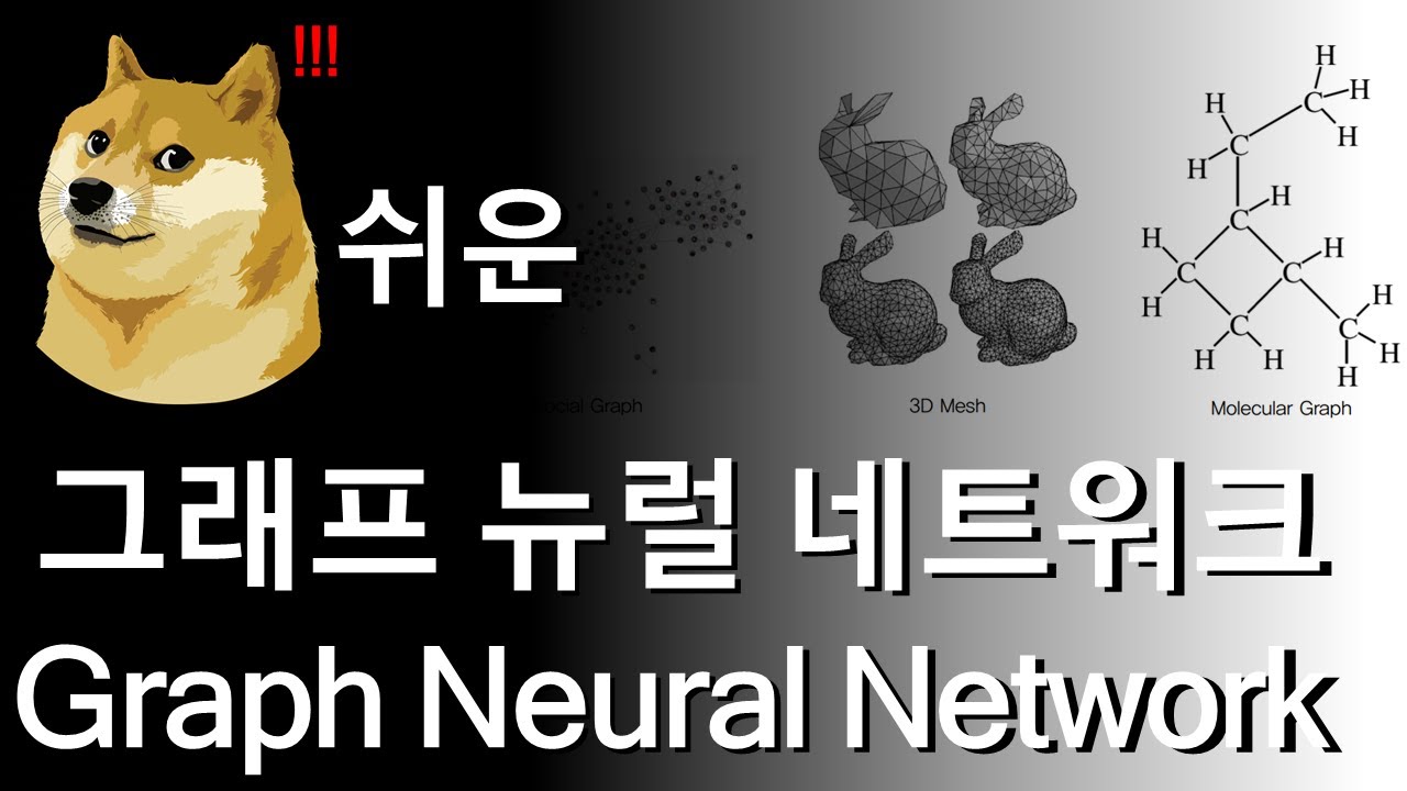 개쉬운 그래프 뉴럴 네트워크 Graph Neural Network