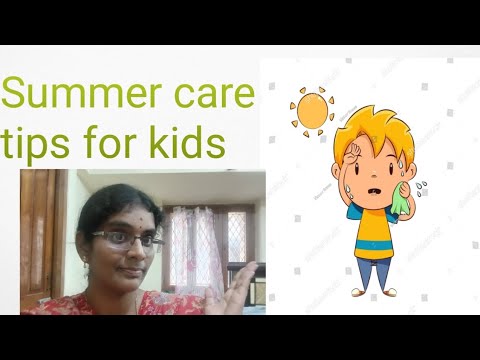 Summer care tips for kids - YouTube