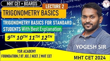 L-02 Trigonometry Basics for Grades 9-12: A Beginner