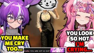 Mousey and Ari CRY when Seeing how HOT Michi is in a Suit...