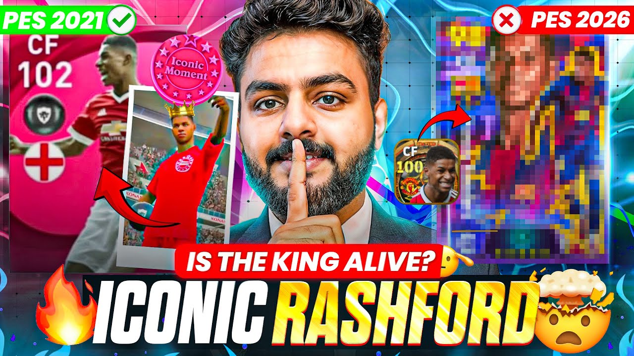 106 ROCKET RASHFORD?🚀 | KING OF PES ERA - INSANE SPEED & ILLEGAL KICKING POWER🤯 | DO YOU MISS HIM?👑