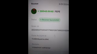 Free Pepe Earning sites Live Withdraw Proof in CWallet |20,048pepe|0.30$|100%sucessful sites.