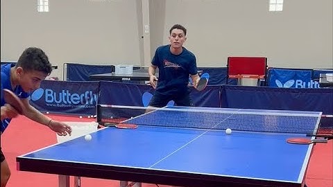 Butterfly Training Tips with Jabdiel Torres - Forehand Loop from Underspin & Footwork