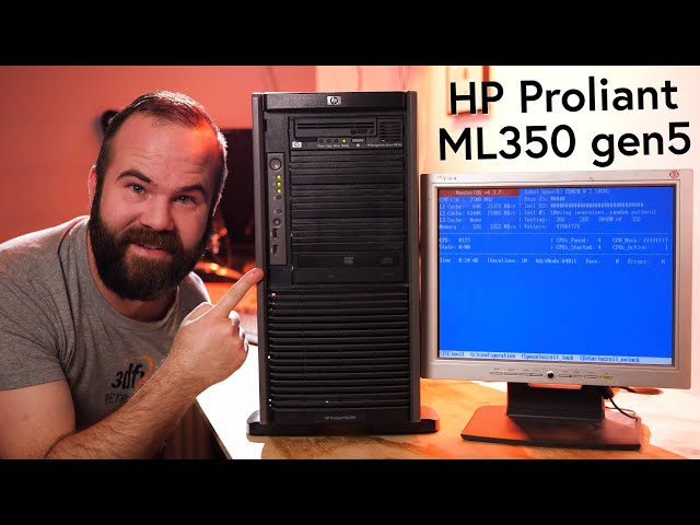 I Found a Server in a Dumpster! HP Proliant ML350 G5 - YouTube