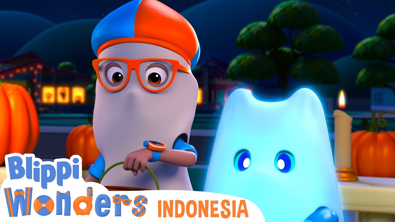 Trik Atau Perlakukan | Blippi Bahasa Indonesia - video anak-anak - YouTube