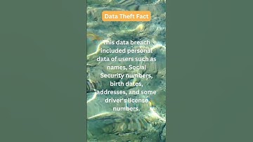 Cyber Security Awareness Fact: Personal is stolen for frauds