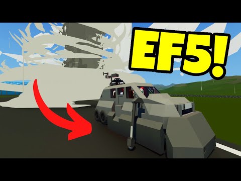 Testing my Tornado Chaser AGAINST A TORNADO In Stormworks!
