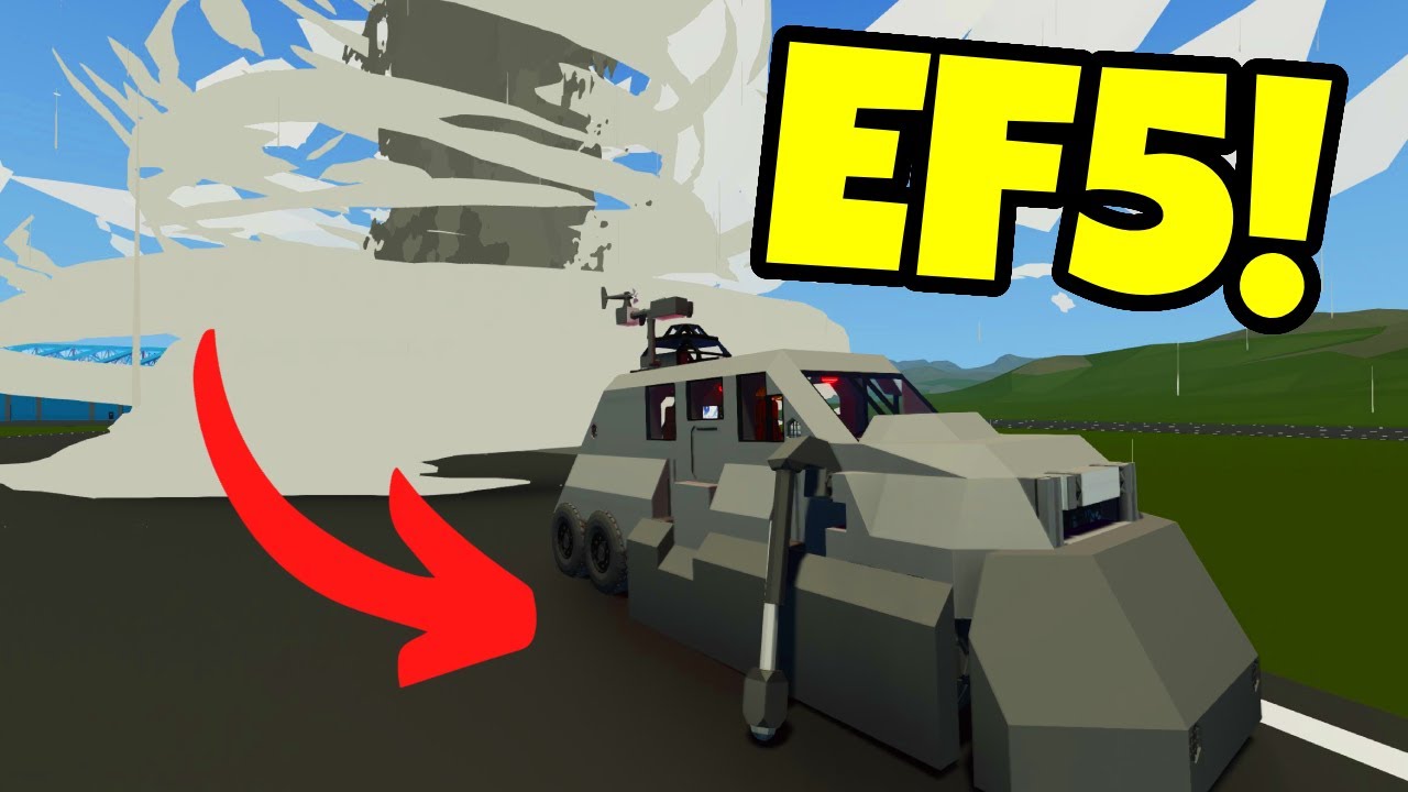 Тестирую свой Tornado Chaser ПРОТИВ ТОРНАДО в Штормворксе!