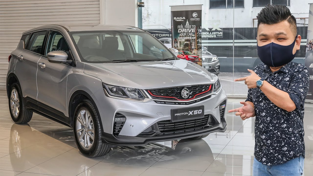 Proton X50各等级差异逐个看 - Standard (7.9万), Executive (8.5万), Premium (9.3万), Flagship (10.3万)