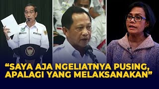 Terima Keluhan Soal SPJ Ruwet, Jokowi Sentil Sri Mulyani dan Tito Karnavian!