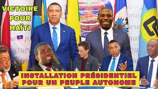 8 mai 2024 Discour President Guy Philipe nan Installation liaprè CARICOM fin jete konsèy 9 manb lan