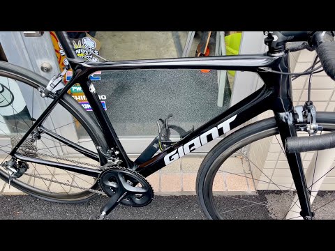 中古】最高すぎる、GIANTのカーボンロードが入荷しました - YouTube