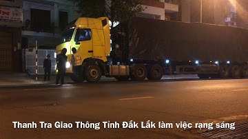 Thanh Tra Giao Thông tỉnh Đắk Lắk ra quân