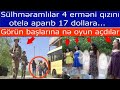 Sulhmeramlilar 4 ermeni qizini otele aparib 17 dollara... Görün başlarina ne oyun acdilar