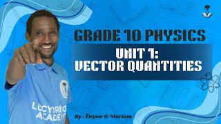 Grade 10 Physics Unit 1: 1.4 Graphical method of vector addition