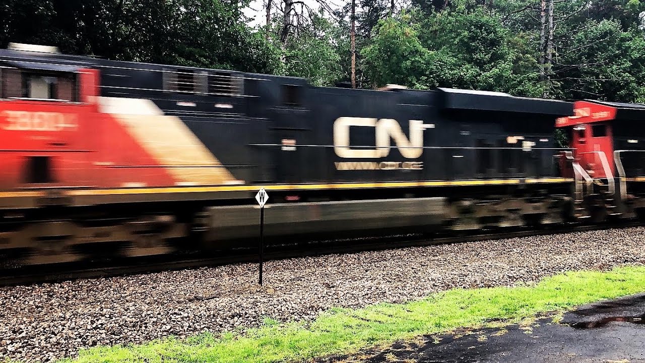 8/7/23 CN Train 491 - YouTube