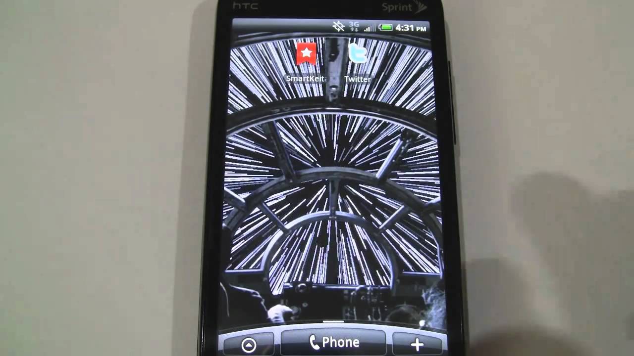 Star Wars Android Live Wallpapers From R2d2 Droid 2 On Htc Evo 4g Youtube