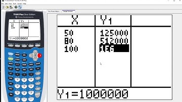 Ti-84 Skills - How to generate a list of perfect cubes