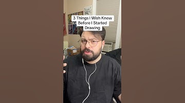 3 Things I Wish I Knew Before so Started Drawing #artist #art #drawing #comics #manga