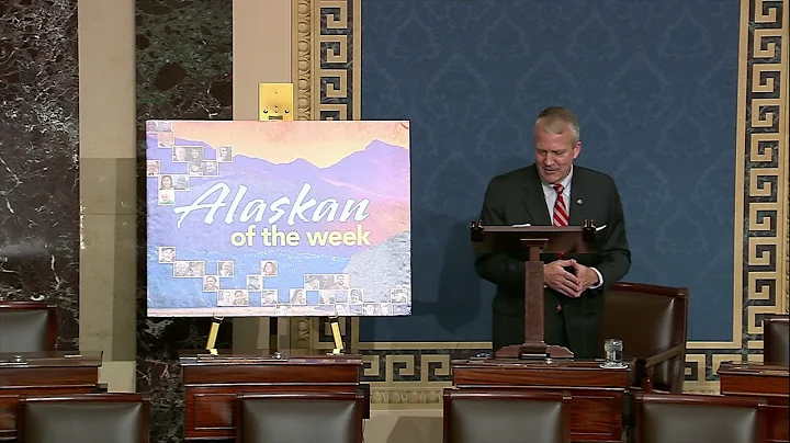 Sen. Dan Sullivan (R-Alaska) recognizes Beth Bragg...