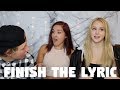 FINISH THE LYRIC CHALLENGE WITH KAI | Tanner Stewart