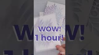 Make 50 Christmas cards in 60 minutes!