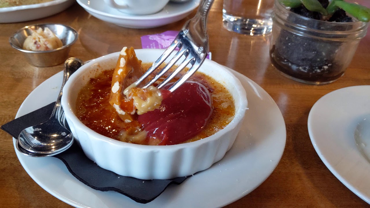 Peanut butter and jelly creme brulee YouTube