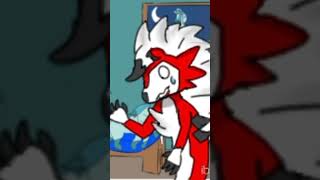 Lycanroc respondendo as perguntas