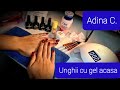 Unghii cu gel acasa/Unghii cu gel pas cu pas/Tutorial pas cu pas/Produse Bluesky