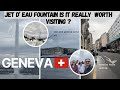 🇨🇭Jet d 'Eau Fountain Geneva 😲 | Is It Really Worth Visiting ?| Geneva , Switzerland|