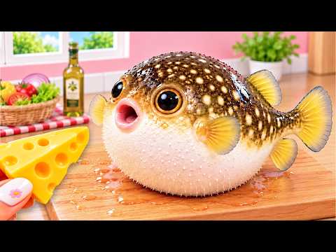 Super Easy Mini Recipe 🐟 Cooking Samyang Spicy Fried Fish - Mini Yummy