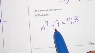 Quadratic Sequences