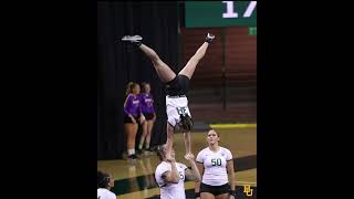 Baylor Acro & Tumbling: We're in love with the Baylor Boomerang 🫶🥰