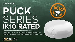 The PUCK Antenna Series - IK10 Rated - Robust Antennas for IoT, M2M and WIFI