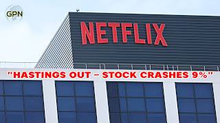 Netflix Stock Crashes 9% as Reed Hastings Quits – What’s Next for the Streaming Giant? | #netflix