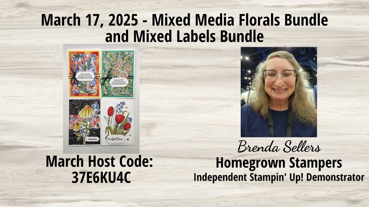 March 17, 2025 Mixed Media Florals and Labels Bundles