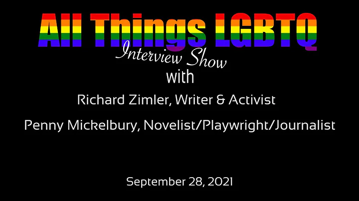 All Things LGBTQ Interview Show: Richard Zimler & ...