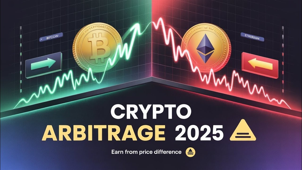 🔥 Crypto Arbitrage Explained! 💸 | Best Earning Strategies 2025 🚀 | Crypto Trading Guide