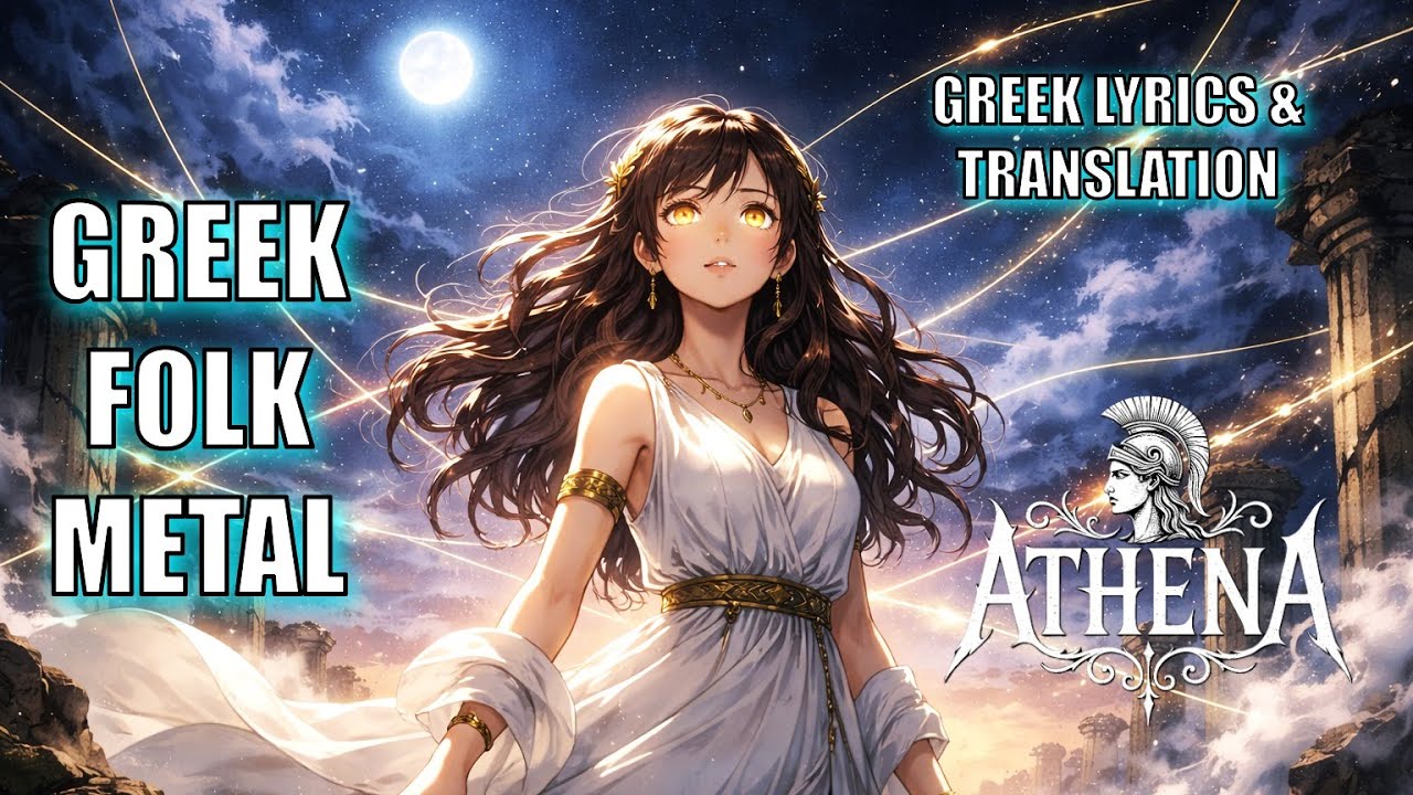 ATHENA - MYTHOLOGÍA | Greek Folk Music | Deathcore | Symphonic Metal | Folk Metal | AI Gen