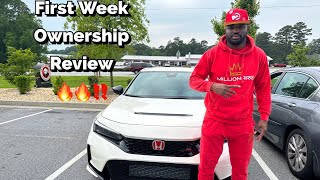 First Week Ownership Review Of My 2023 FL5 Honda Civic Type R  !